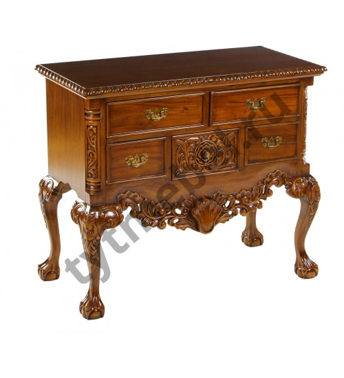 LMR-268. Комод (массив красного дерева) NBA Pecan M (итал.орех), 94*44*80 см